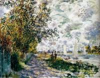 Monet, Claude Oscar - The Red Cape (Madame Monet)